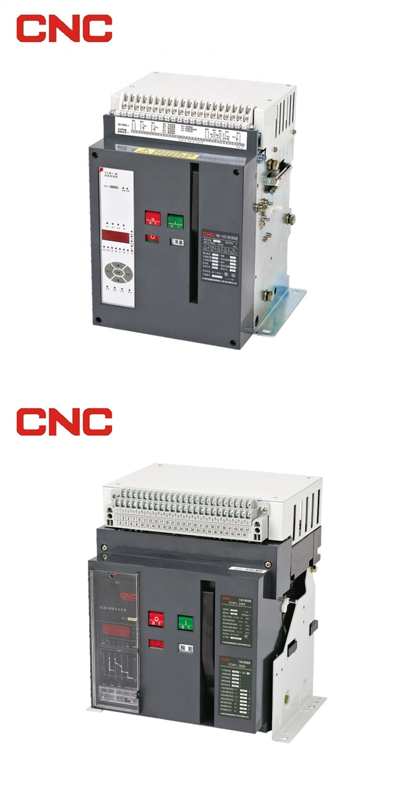 High Quality Ycw1-1000-3p/4p Intelligent Universal Air Circuit Breaker Acb