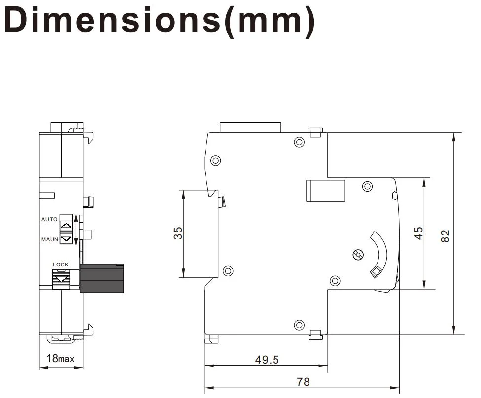 Geya MCB/RCCB/RCBO Controlled by WiFi Instruction Manual Auto Recloser MCB Circuit Breaker