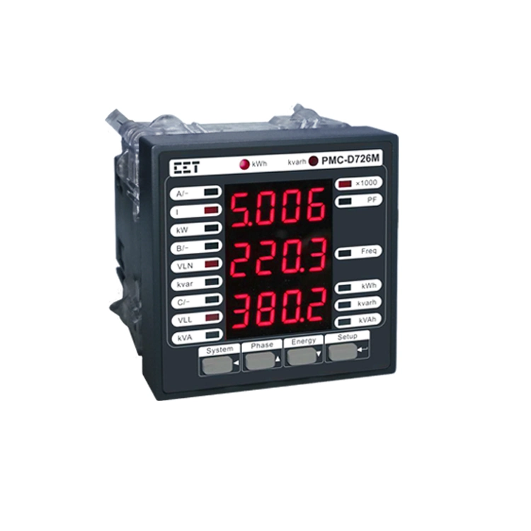 PMC-D726M DIN72 Three Phase 72*72 LED RS-485 Digital Voltage Energy Power Meter