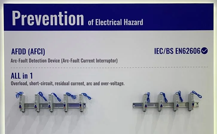 TMM1-40 1P+N A Type 50A Low Voltage Modular DIN Rail Afdd Electrical