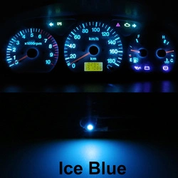 T3 T4.2 T4.7 3SMD 3030 LED Bulb Car Board Instrument Panel Lamp Dashboard Warming Light Indicator Wedge Light 12V Yellow