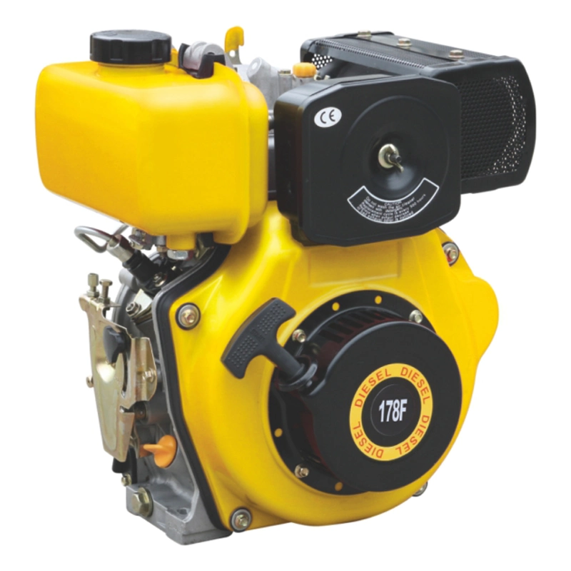 Exd186f/Fa Mini Small Air Cooled 4 Stroke Single Cylinder Recoil Starting Diesel Engines