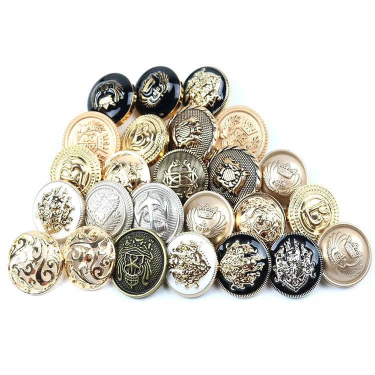 Custom Size Jeans Buttons Silver Gold Metal Press Stud Brass Snaps Buttons New Snap Button