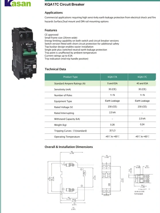 QA Isolator Switches (KQA)