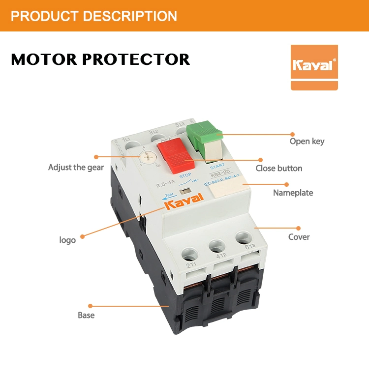 Motor Protection Circuit Breaker 3p Gv2 MPCB