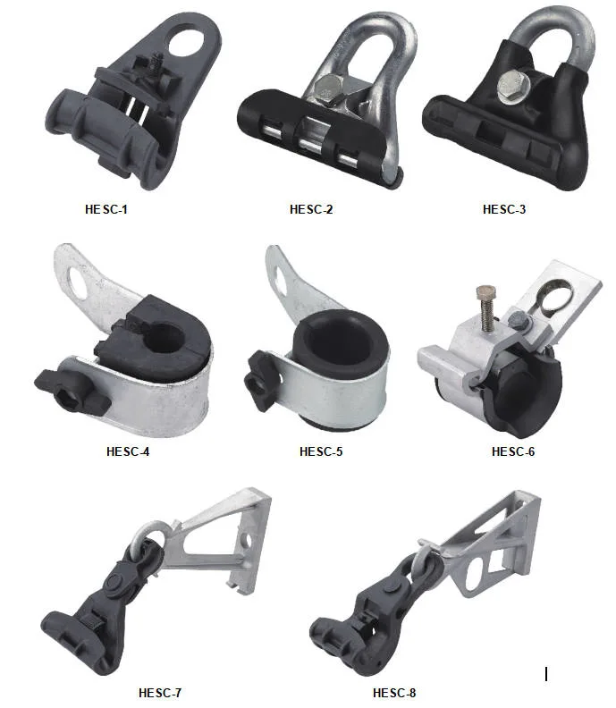 J Hook Suspension Assembly Bracket SPD Suspension Clamp for ADSS