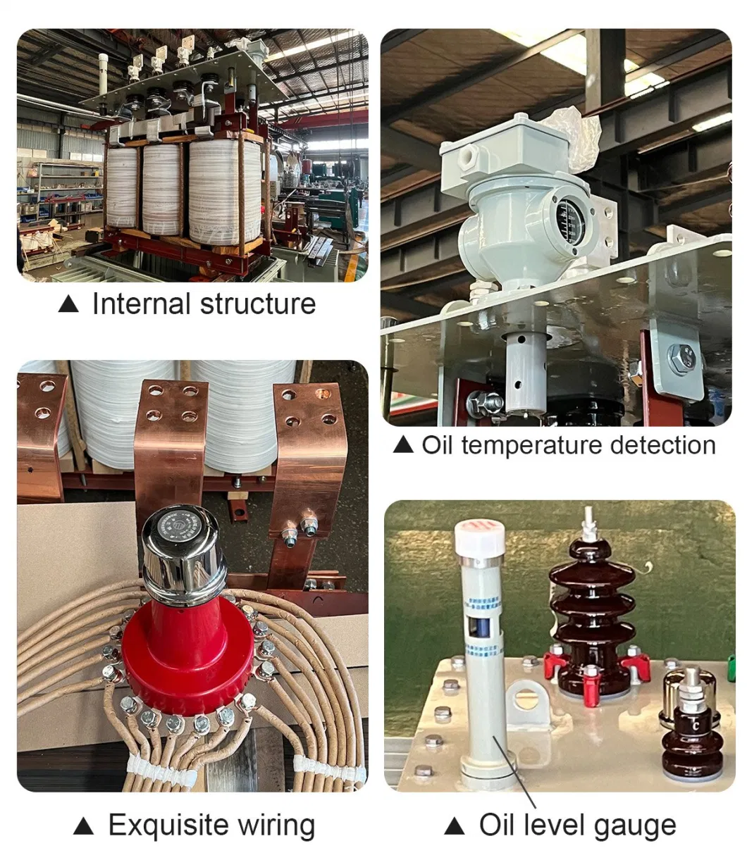 S11 Series 10kv Power Distribution Three-Phase Electric Transformer with Oil Immersed High Voltage Onan Rectifiers Current High Frequency Dry Type Transformer