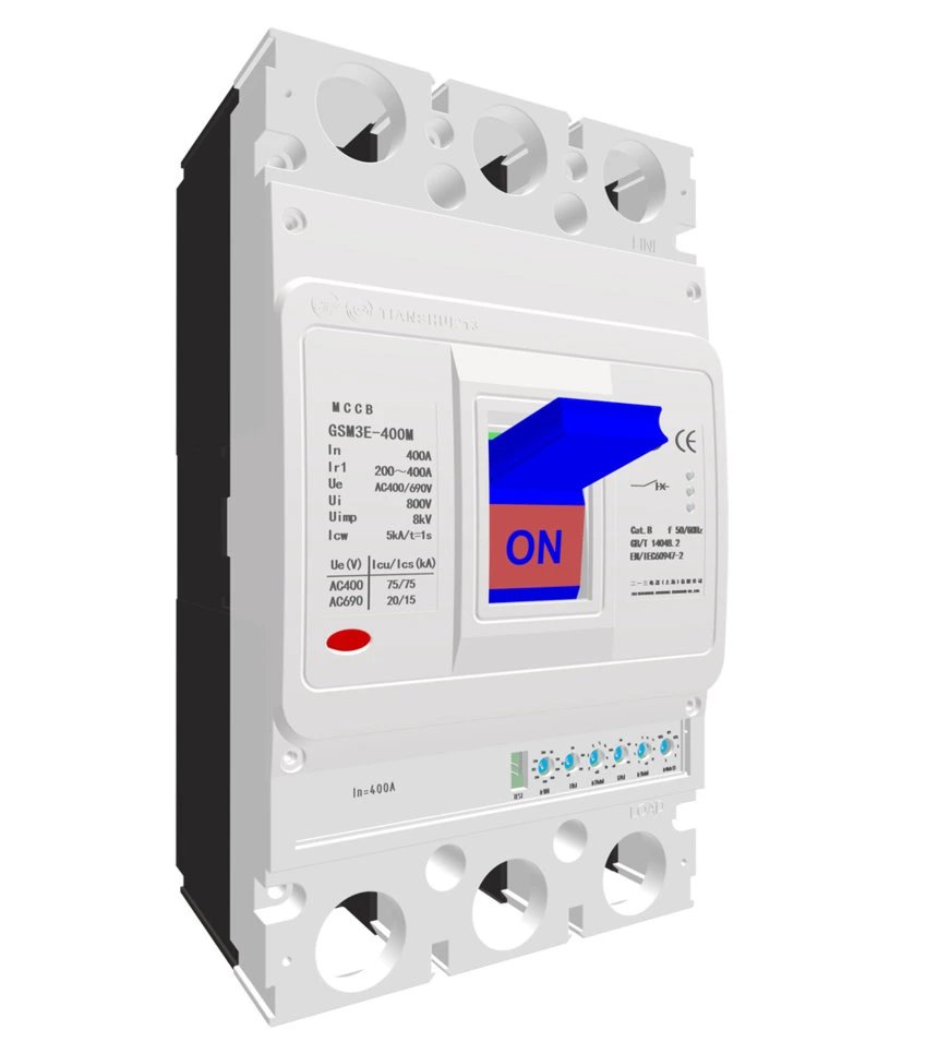 GSM3E series of adjustable Molded Case Circuit Breakers