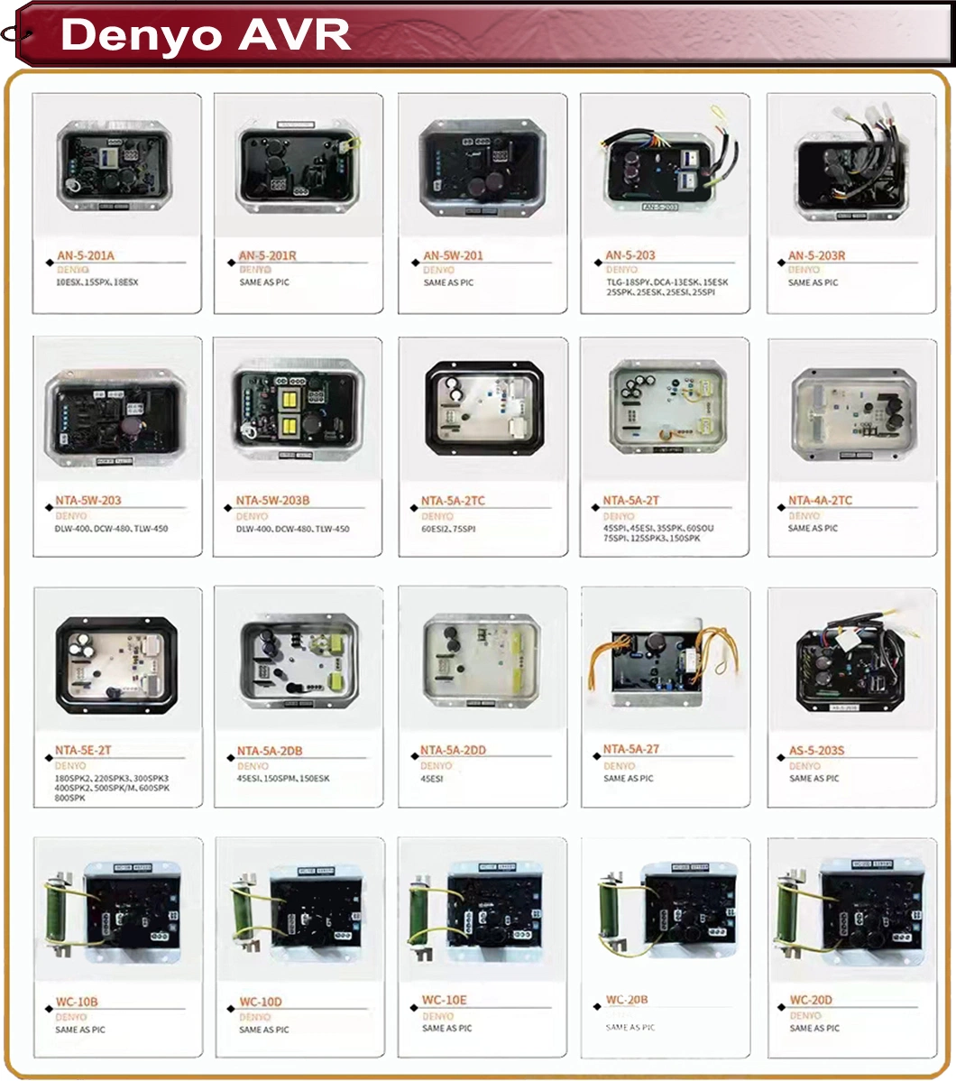 Leroy-Somer D350 AVR Voltage Regulator Electrical Plate Generator Spare Parts Automatic Voltage Regulator