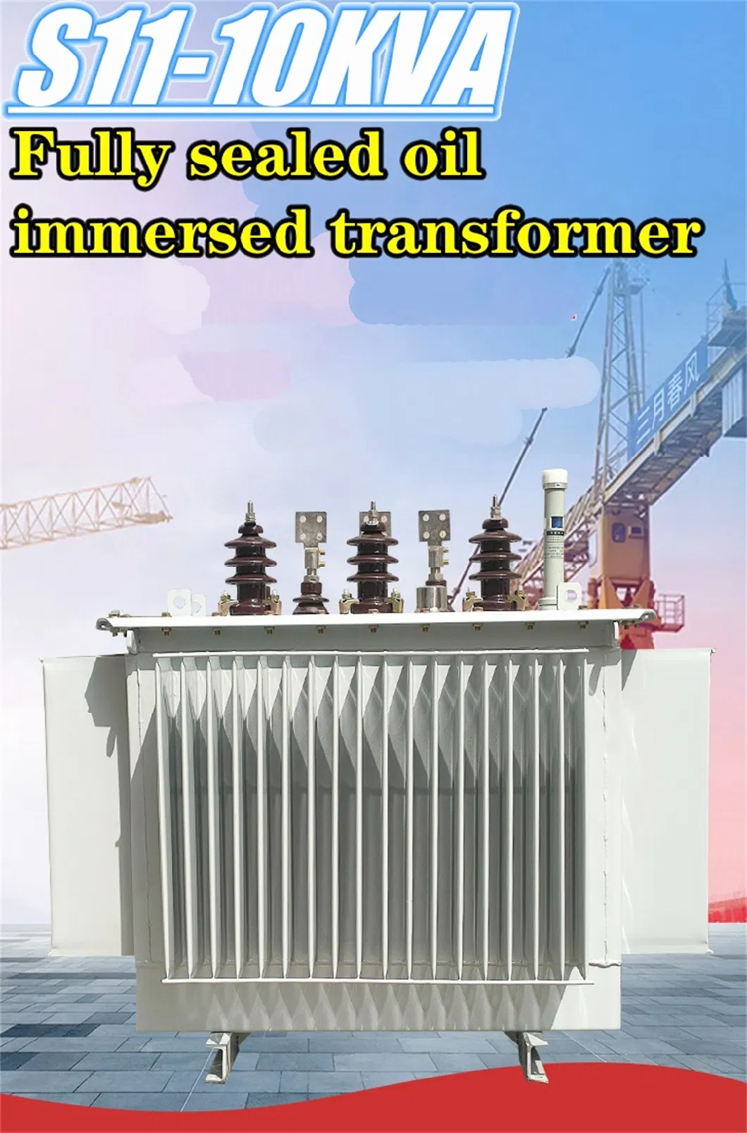 S11-M 3 Phase 11kv 33kv 100-3150kVA Oil Immersed Power Transformer