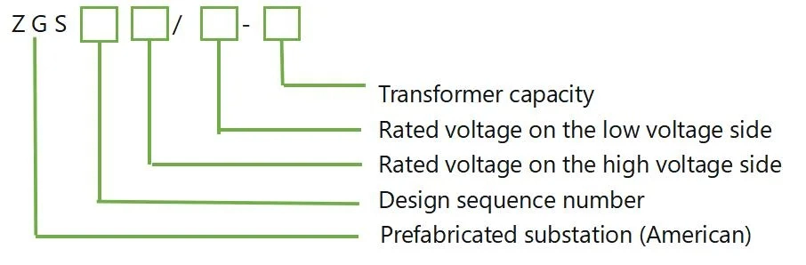 Safe and Reliable High and Low Voltage Prefabricated Transformer Substation 10kv/1000kVA