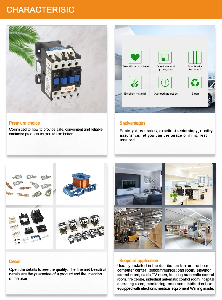 Kayal Contactor Electrical Contactor for AC Unit Cost