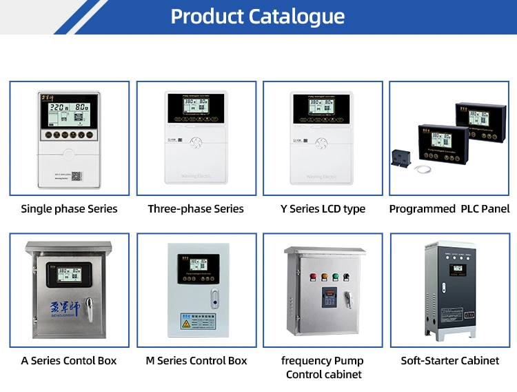 Single-Phase LCD Remote Pump Control Switch for Water Automation