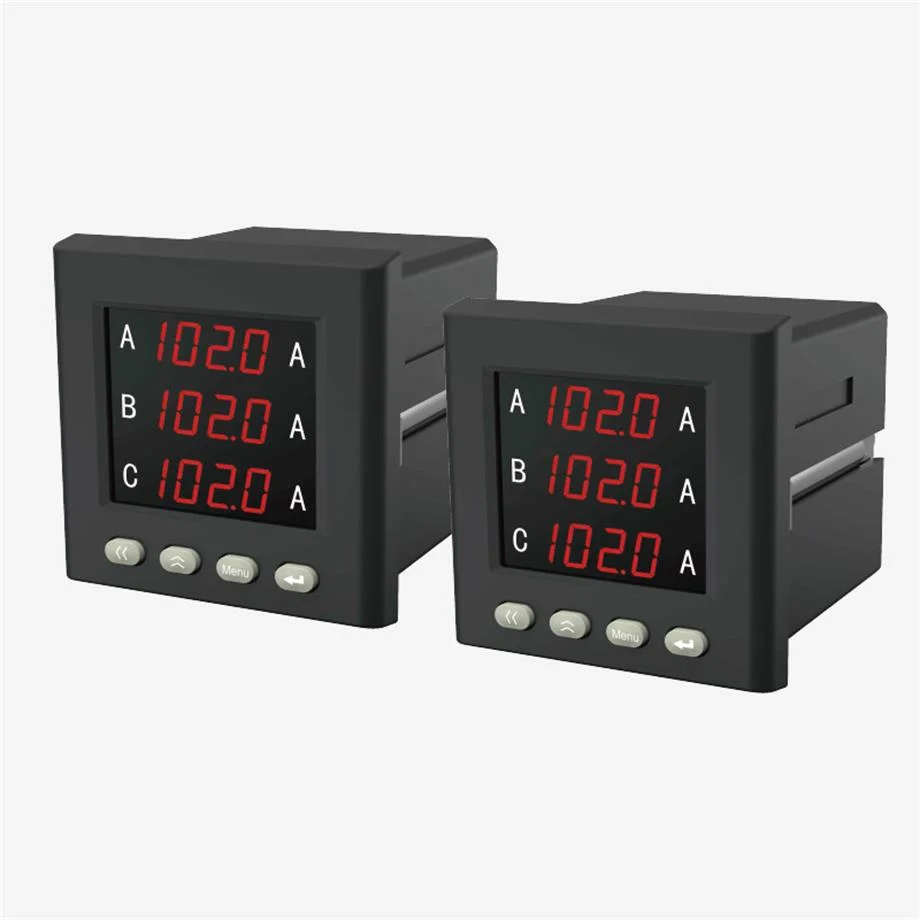 Factory Direct Sales Intelligent Electrical Measuring Instrument Digital LED Display Voltage Ammeter AC Ampere Meter