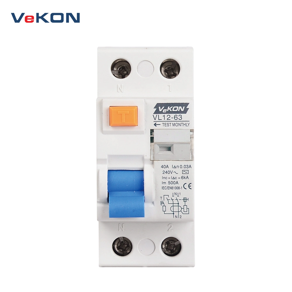 3p+N Residual Current Device Circuit Breaker 0.03A ELCB RCD Supplier