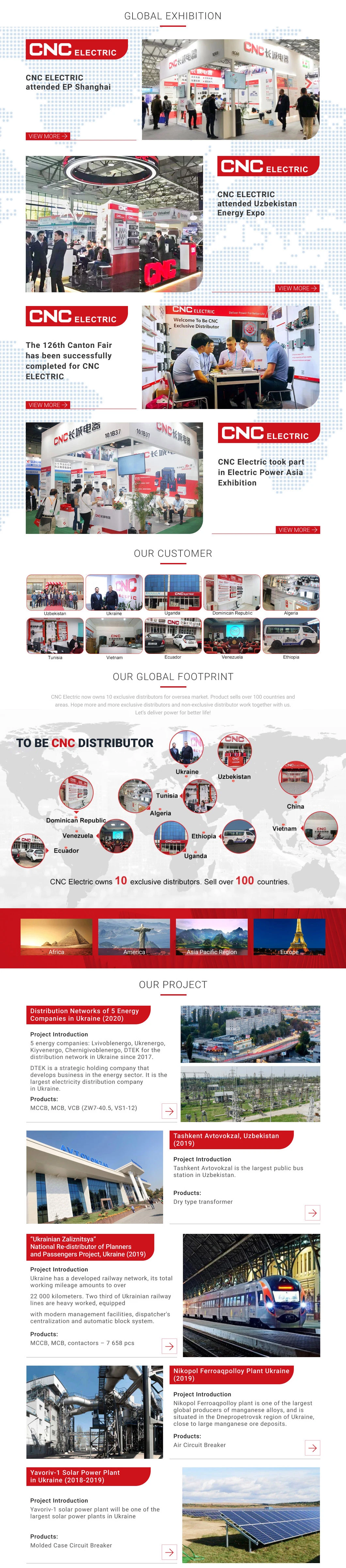 CE Approved Electric Type CNC Circuit Breaker Arc Fault Detection Devices