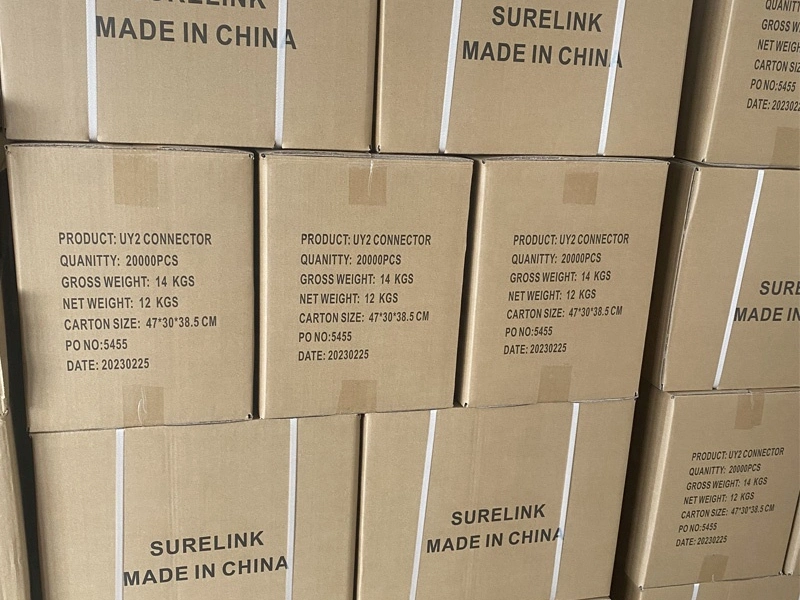 Surelink Uy Uy2 UR UR2 100PCS Box Butt Joint Wire Connector Gel or Filled Connectors Lock Wire Joint Connector