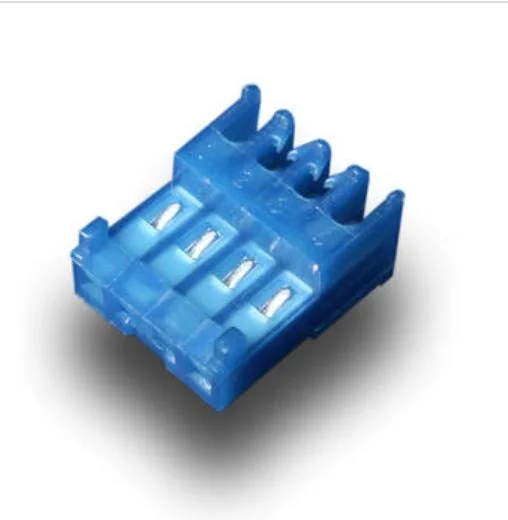 Te 3-640442-4 Mta100 IDC Connector for High Power Boilers Blue UL Compliant