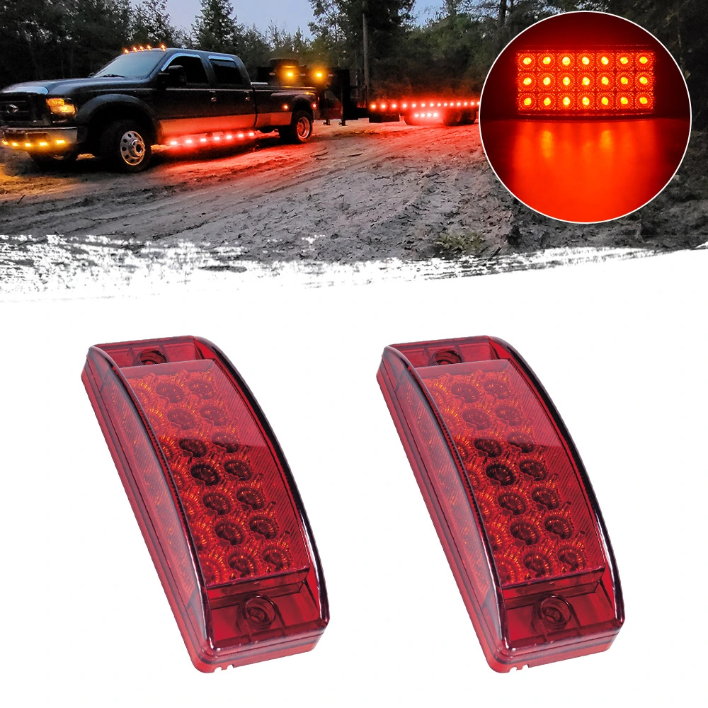 12-24V LED Trailer Truck Indicator Light Auto Warning Light can be customized