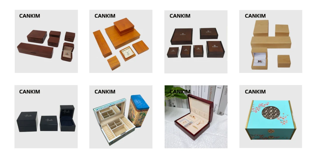 Cankim Wooden Luxury Gift Box Small Wood Gift Box Wooden Gift Box Luxury