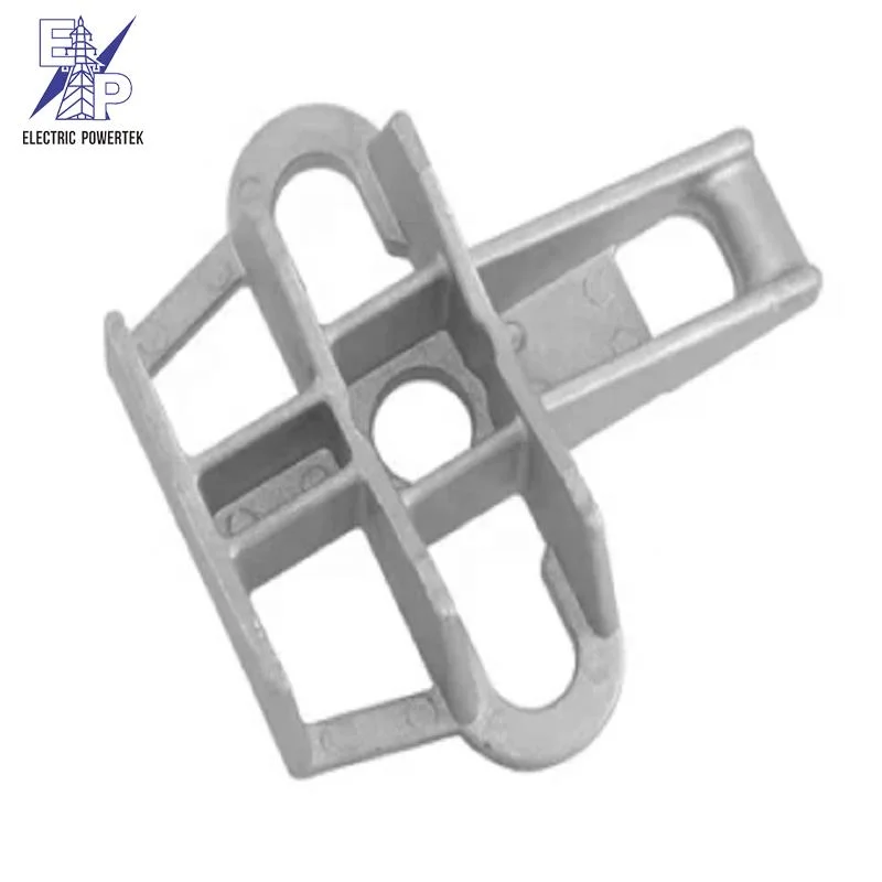 Aluminum Alloy Hanging Anchoring Suspension Clamp Universal Pole Bracket for Fiber Optical Cable Clamp