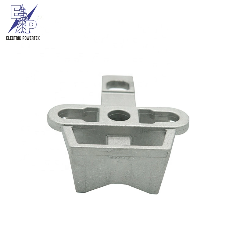 Aluminum Alloy Hanging Anchoring Suspension Clamp Universal Pole Bracket for Fiber Optical Cable Clamp