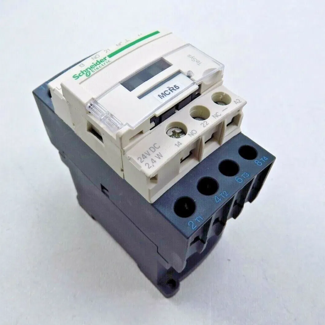 LC1dt20bl Contactor Tesys Deca 4p (4 NO) AC-1 0 to 440V 20A 24VDC Low Cons Coil LC1dt20bl