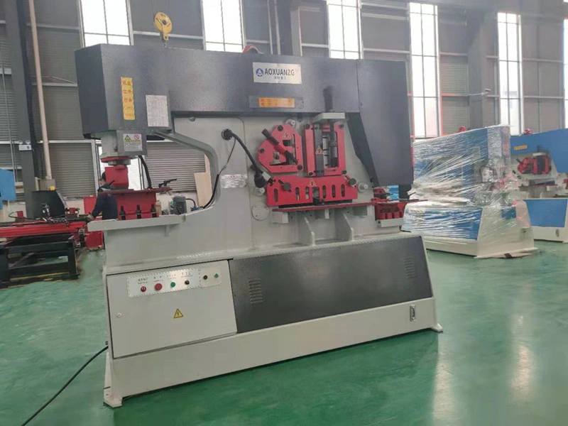 Q35y-16 Hydraulic Iron Workers Ironworker Machine Punch and Shears Steel Punching Machine