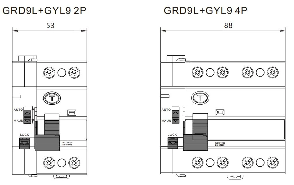 Geya MCB/RCCB/RCBO Controlled by WiFi Instruction Manual Auto Recloser MCB Circuit Breaker