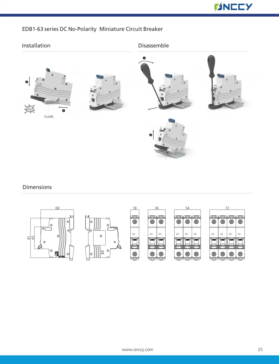 690V 20-40A Disconnector Switch 4p AC Isolator Switch