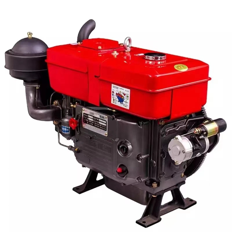 Agricultural Wholesale Water Cooled Single Cylinder Air Cool 22HP Zs1115 Electrical Starting Diesel Engine