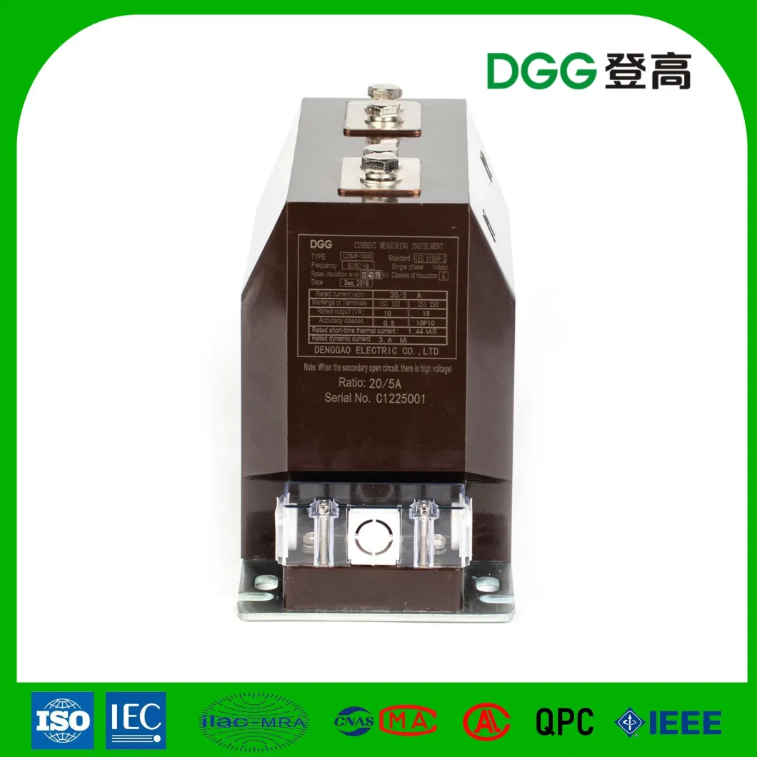 Outdoor 36kv Single CT Phase Energy Meter Types of Instrument Current Transformers for OEM