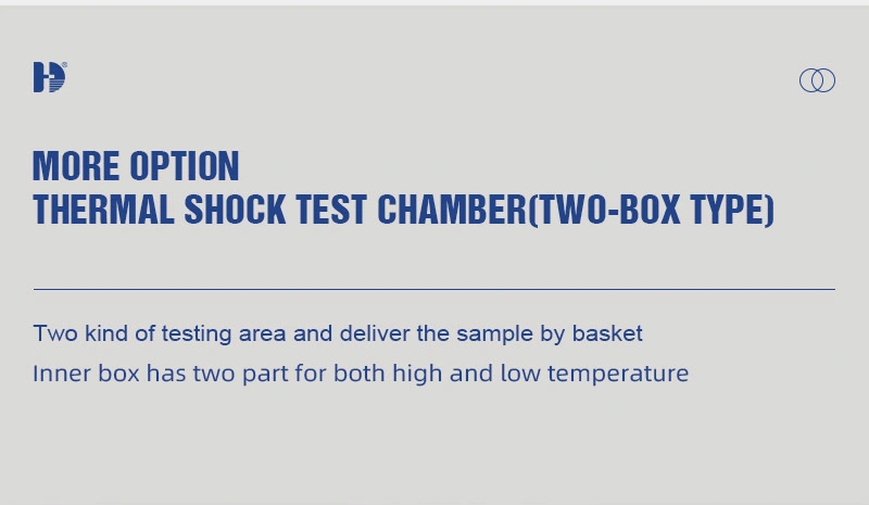 Low and High Temperature Shock Test Chamber, Environmental Thermal Shock Test Chamber