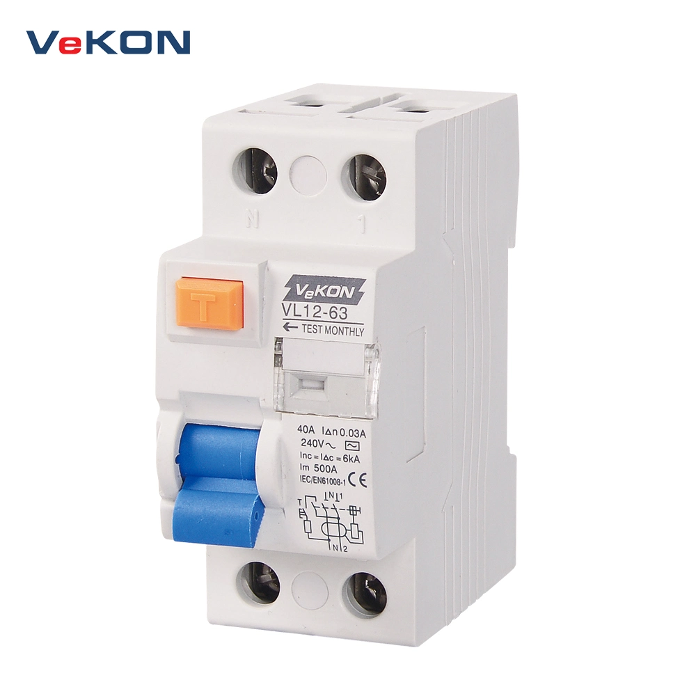 3p+N Residual Current Device Circuit Breaker 0.03A ELCB RCD Supplier