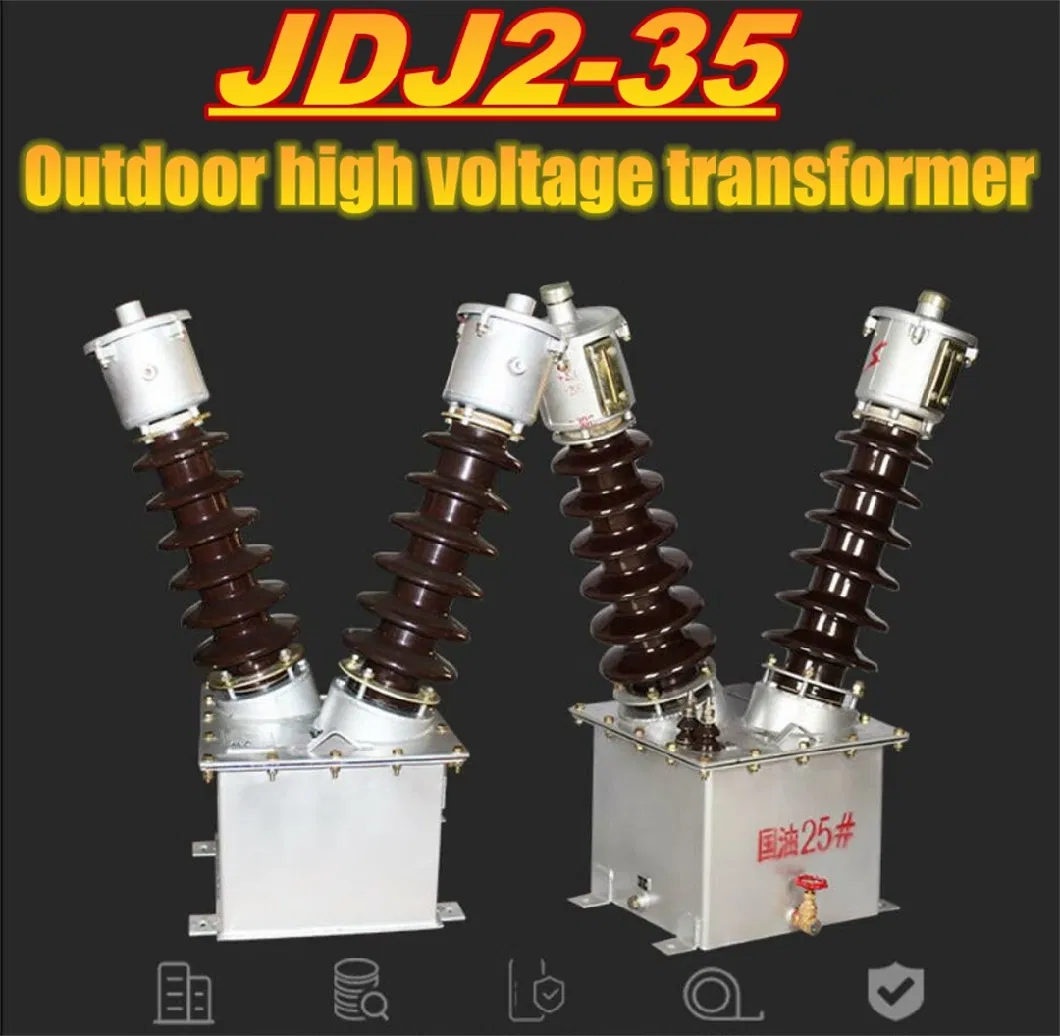 Jdj2 35kv 35000/100V 0.2/6p 80-500va Outdoor Hv Oil-Immersed Insulation Voltage Transformer