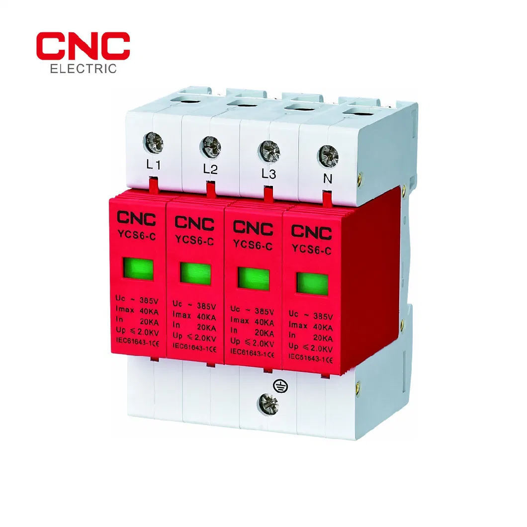 CNC Ycs6-C Series 4p Surge Protection Device