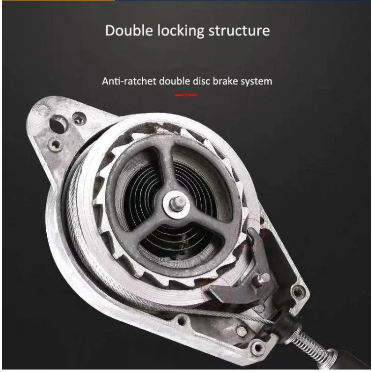 Differential Fall Arrester Self-Locking Descent Device