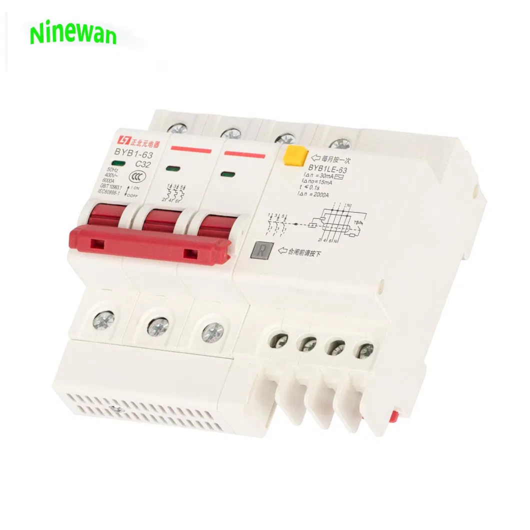 Type B RCCB ELCB Price AC 63A Residual Current Circuit Breaker RCCB/RCD