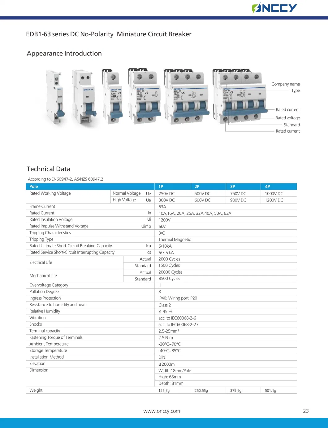 690V 20-40A Disconnector Switch 4p AC Isolator Switch