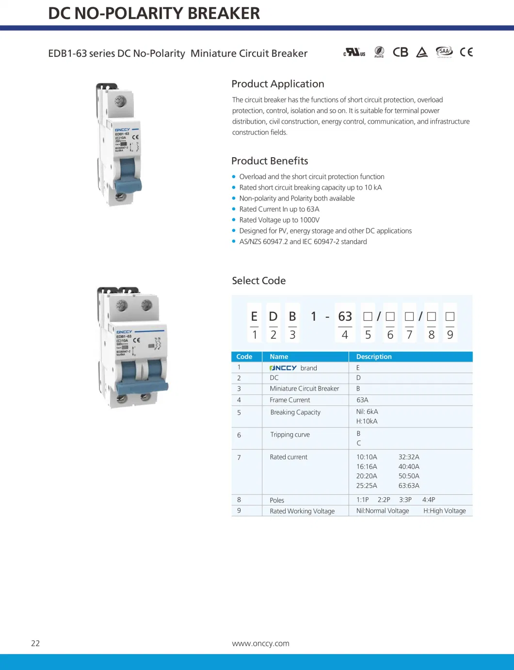 690V 20-40A Disconnector Switch 4p AC Isolator Switch