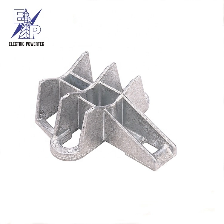 Aluminum Alloy Hanging Anchoring Suspension Clamp Universal Pole Bracket for Fiber Optical Cable Clamp