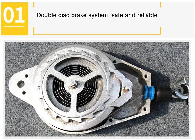 Differential Fall Arrester Self-Locking Descent Device