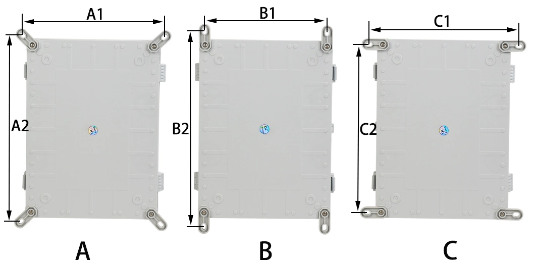 Factory Outdoor Waterproof Distribution Box ABS/PC Fire Rated Power Control Box IP66