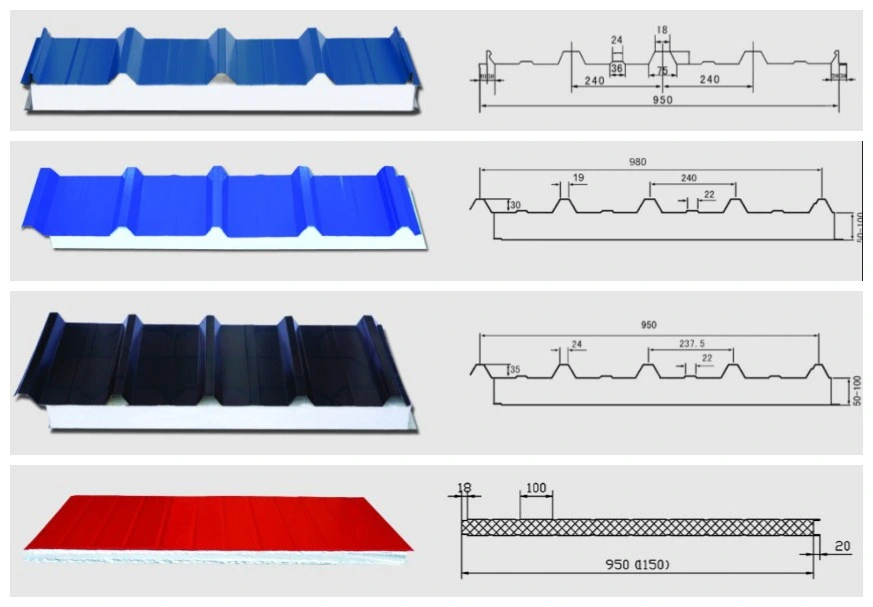 Australian EPS Foam SIP Insulated Sandwich Panel for Roof Wall Ceiling Ground Insulation Materials