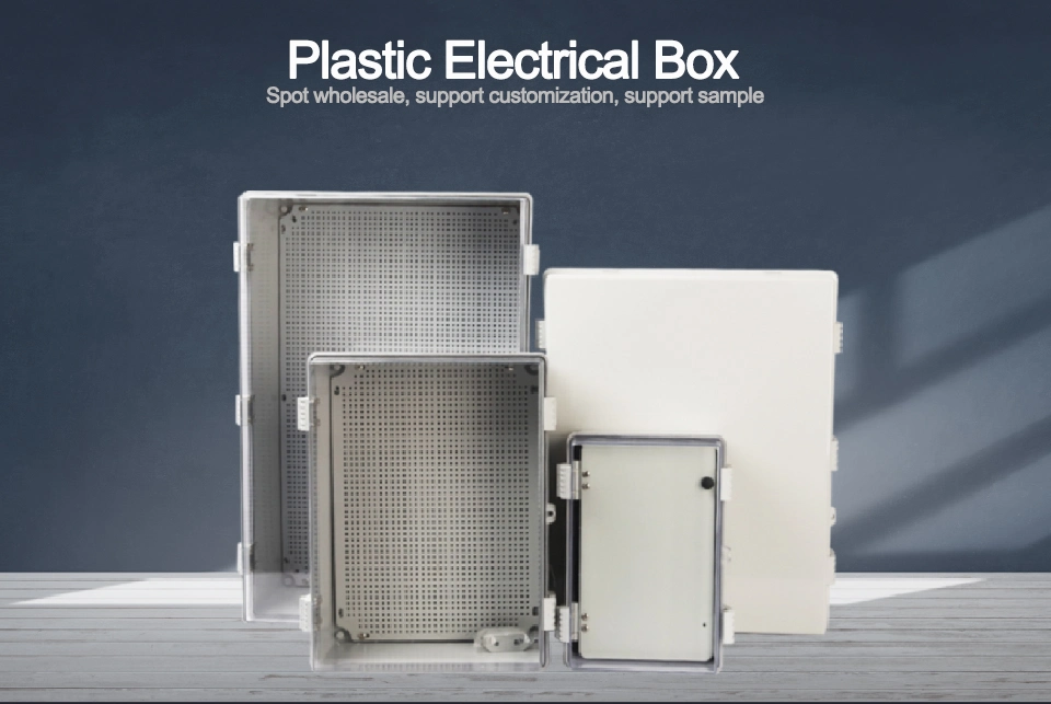 Plastic Waterproof Distribution Box 300*200*160mm Electrical Equipment Box ABS/PC