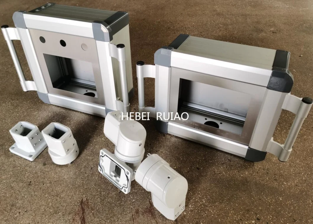 Aluminum Support Arm System HMI Control Box Enclosure