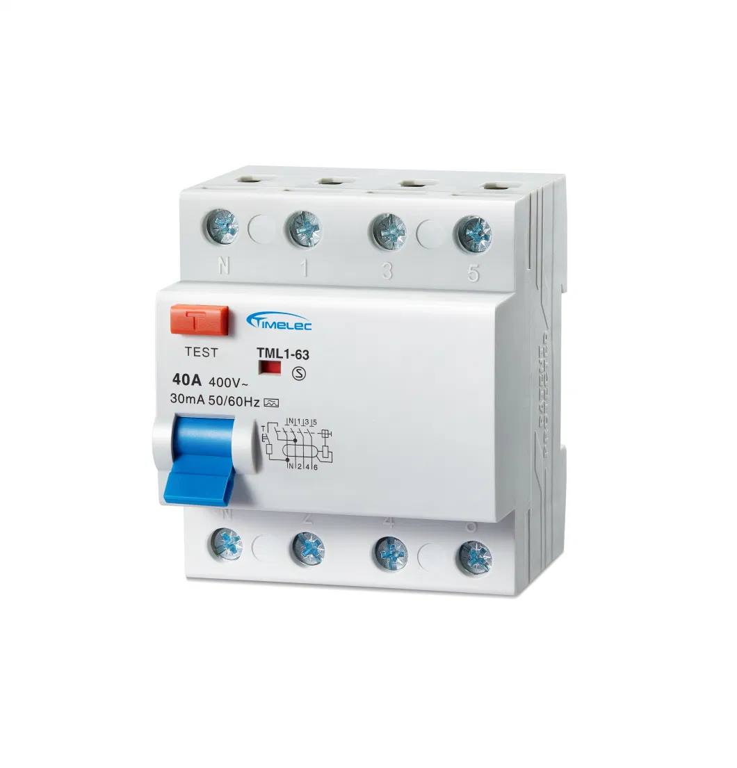 63A Type Ac 4P certification manufacturer whole sell RCD