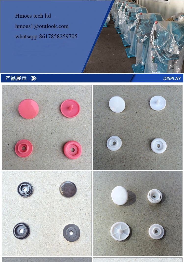 POM and PP White and Colorful Plastic Snap Button Fasteners Press Stud Poppers T3/T5/T8 Buttons