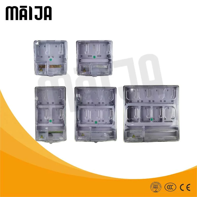 Electricity Meter Boxes Single Phase Transparent Cover and Box