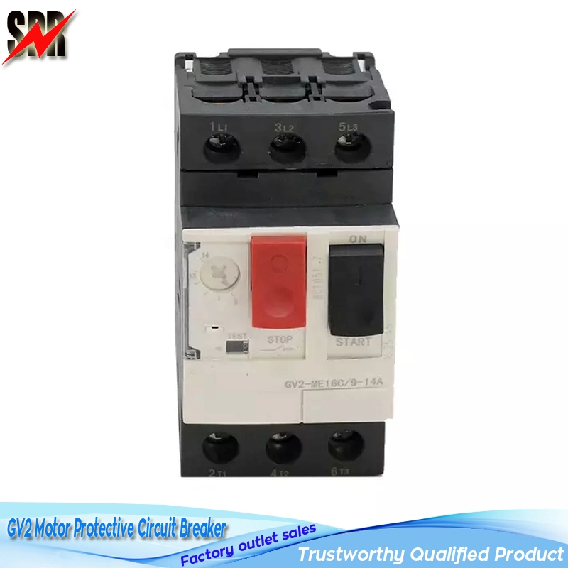 Gv2 Gv3 3p 0.1A~80A Adjustable Motor Protection Switch Motor Manual Starter Circuit Breaker (GV2 GV3 MPCB)